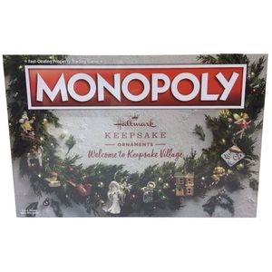 Monopoly Hallmark Keepsake Ornaments Welcome to Keepsake Village Game (NWT)